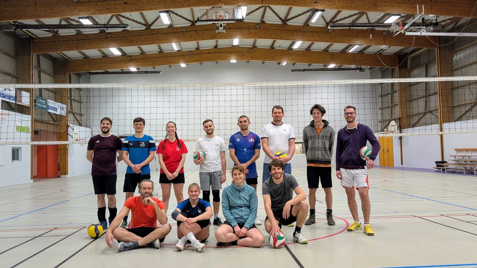 L'équipe du Volley Loisir Clunisois